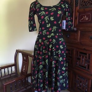 Lularoe ladybug 🐞 print Nicole dress!